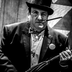 A Vintage Photo of Alazarcosplay, A Boston-Based Model