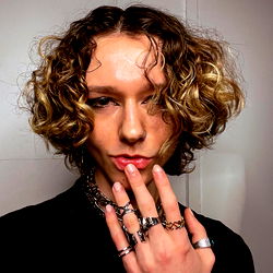 Fashionable Fauxhawk Model Alexander