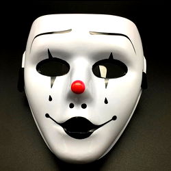 Masked Twink with Clown Mask