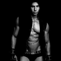 Model in Fitness Pose, OnlyFans Model M. Solid