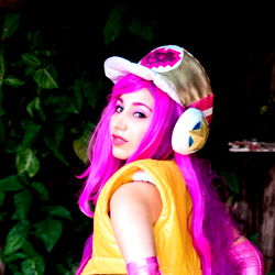 Vibrant cosplay of Your Princess 🥳🍭 💕🐰