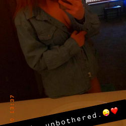 Person in a bathroom