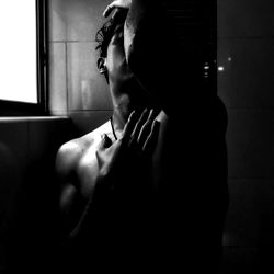 Intimate Bathroom Scene