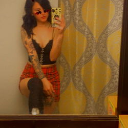 Model Alz on OnlyFans in Bathroom Mirror