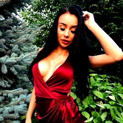 Stylish Model Posing for Onlyfans