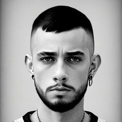 Stylish Portrait of Nathan Harris from Bogota