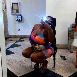 OnlyFans Model Dime in a Stylish Outfit at a Hotel