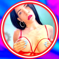 Model photo with OnlyFans model name