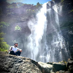 Aaron's Adventure at the Waterfall