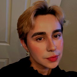 A Model's Makeup Transformation