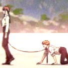 Fantasy of a Character Leashing Their Anime Self,