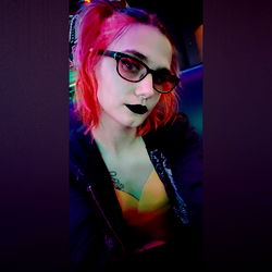 Gothic Style: Lucy Amanita in a Nod to Classic Emo