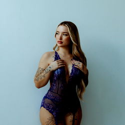 Fashionable Model Gemma Bennett