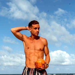 Onlyfans Model Alex Grande Striking a Pose on the Beach