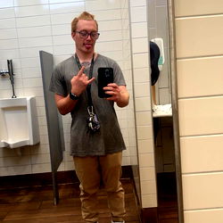 Alexander Ray in Bathroom Selfie