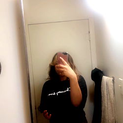 Alia Soto: Striking a Pose in Bathroom Mirror