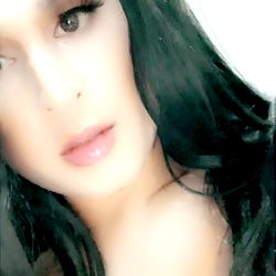 Alisha, a Leeds-based model with striking features.