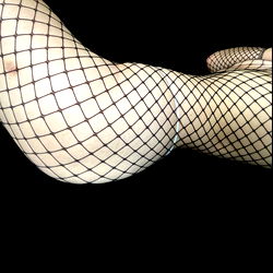 Onlyfans Model in Fishnet Stockings