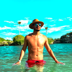 Adrian González in a Summer Paradise