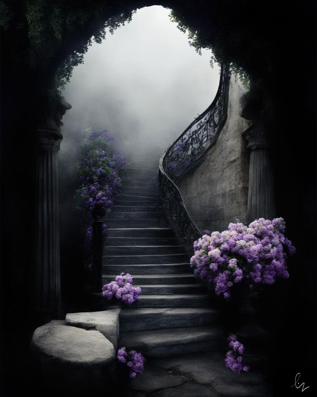 Aurora Willows Goddess support. photo