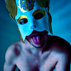 Hermes God in Cat Costume