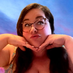 Cute Young Woman Posing for Selfie