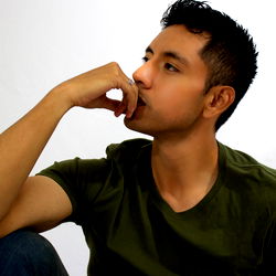 Alan Montaño, a Fitness Model with a Serious Expression