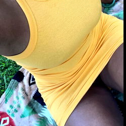 Fashionable AK69 in Yellow Tankini Top