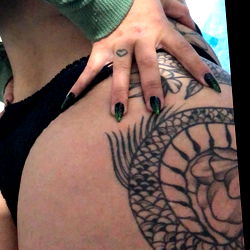 Ayelen's Tattooed Back