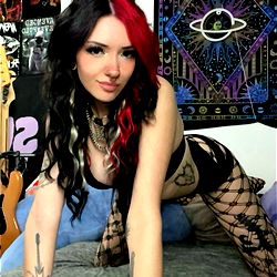 Sexy OnlyFans Model Saint Posing in Lingerie