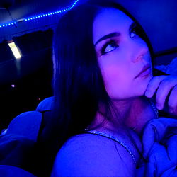 Thesexylexi in a Thoughtful Pose