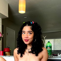 OnlyFans Model Liyah in a Kitchen Setting