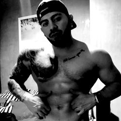 Andresgarcia: Model Photo with Gymnastic Pose