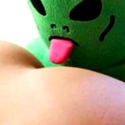 Model in Unusual Pose