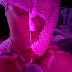 An OnlyFans Model in a Transparent Outfit