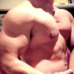 Muscles McDadBod, Showcasing His Strength and Physique in OnlyFans