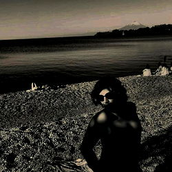 A Scenic Beachside Sunset Photoshoot