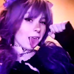 OnlyFans Model Blake Greay Sharing Personal Style with Vivid Hair and Necklace