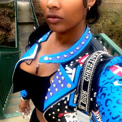 Model Posing with Onlyfans Name and Location