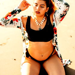 Antonia <3: A Model Moment on the Beach