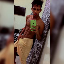 Fit Model Alex King in Gym Towel