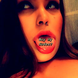 Sensual Vixen with a Unique Tongue Piercing