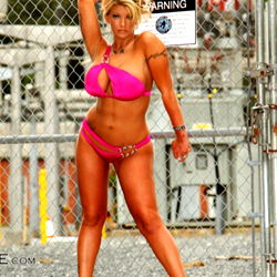 Hot Model Nikki Poses for Photo