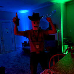 Anal Cowboy, a Vibrant Halloween Costume