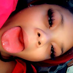 OnlyFans Model Azzy the Freak Hoe in a Playful Pose