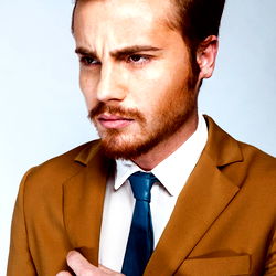 Stylish Man in Suit with Beard