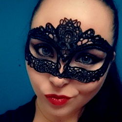 Stunning Jody in a Masquerade Mask