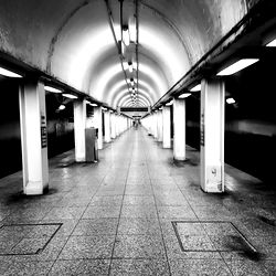 Abandoned Train Station Tunnel