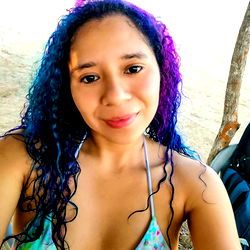 Onlyfans model Alex, relaxing beachside