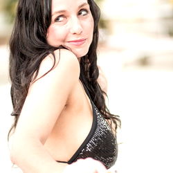 Model Adora Love posing